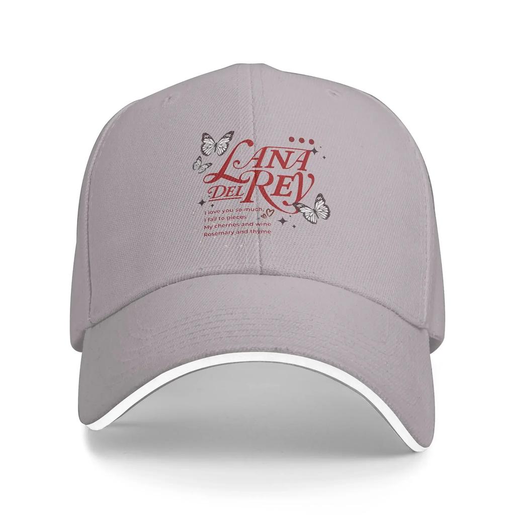 Lana Del Rey Sun Baseball Cap Summer Men Women Design Hip Hop Hats Hot Sale Streetwear Kpop Rock Snapback Cap