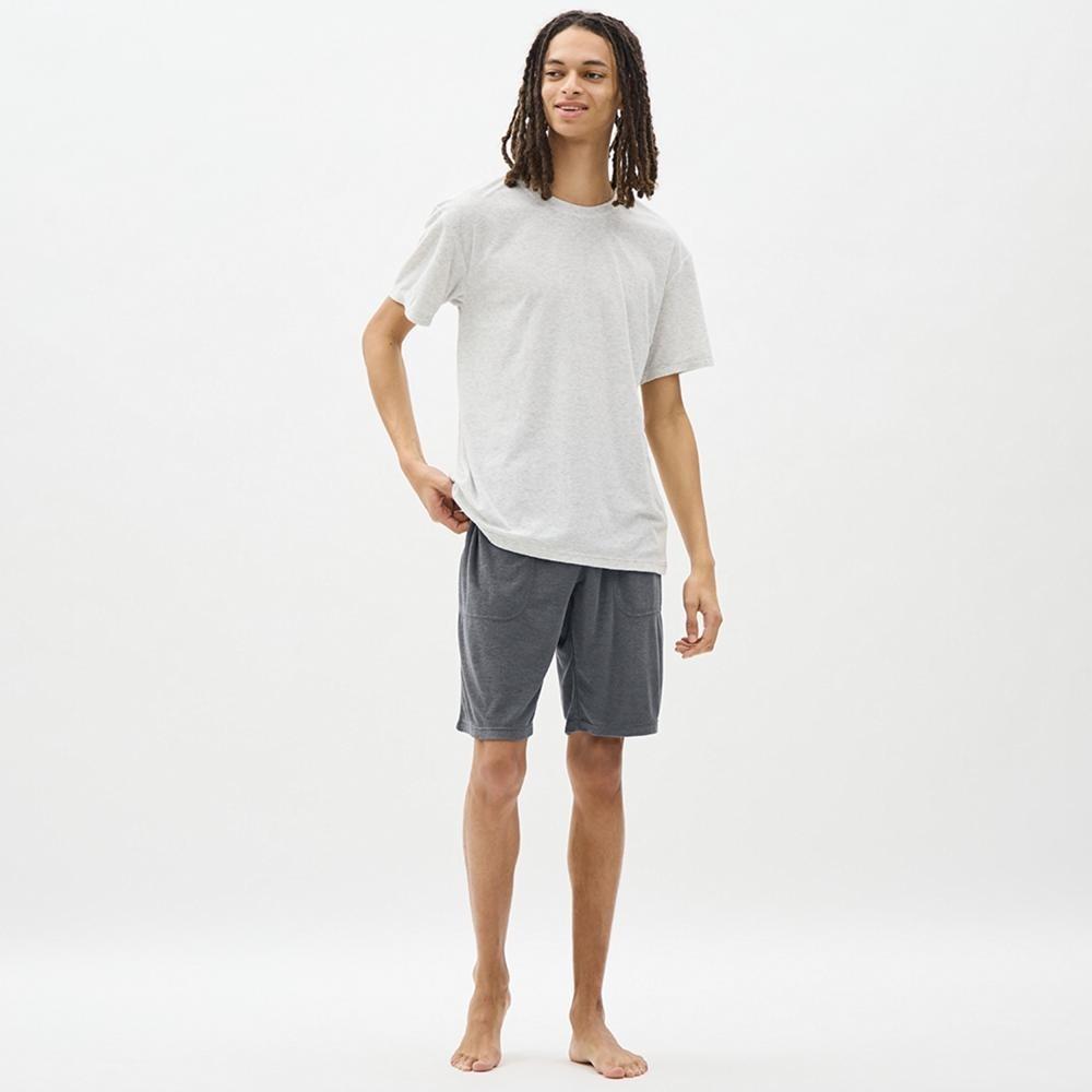 

Шорты с короткими рукавами GU by Uniqlo Style Dry Pile Lounge Set