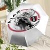 Ajax FC Umbrella with Automatic Open/Close & Self-8-Rib Heavy-Duty Umbrella, Compact Travel Umbrella Suitable for Outdoor