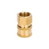 Copper Pressure Washer Adapter with Threaded Coupler Design for Hoses and Matching Cleaning Equipment Fittings
