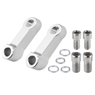 YFFSFDC Mirror Holder Offset Holder Set Mirror Riser Mirror Adapter Kit Aluminum Alloy Mirror