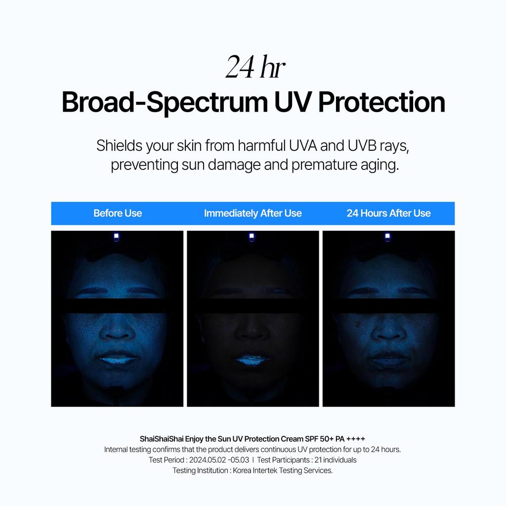 Enjoy the Sun UV Sunscreen 50ml Sunscreen Moisturizing Cream Korean Cosmetics SPF50+ PA++++