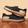 Spring Autumn New Designer Canvas Shoes for Men High Quality Fashion Casual Shoes Male Light Breathable Solid Color Loafers Man