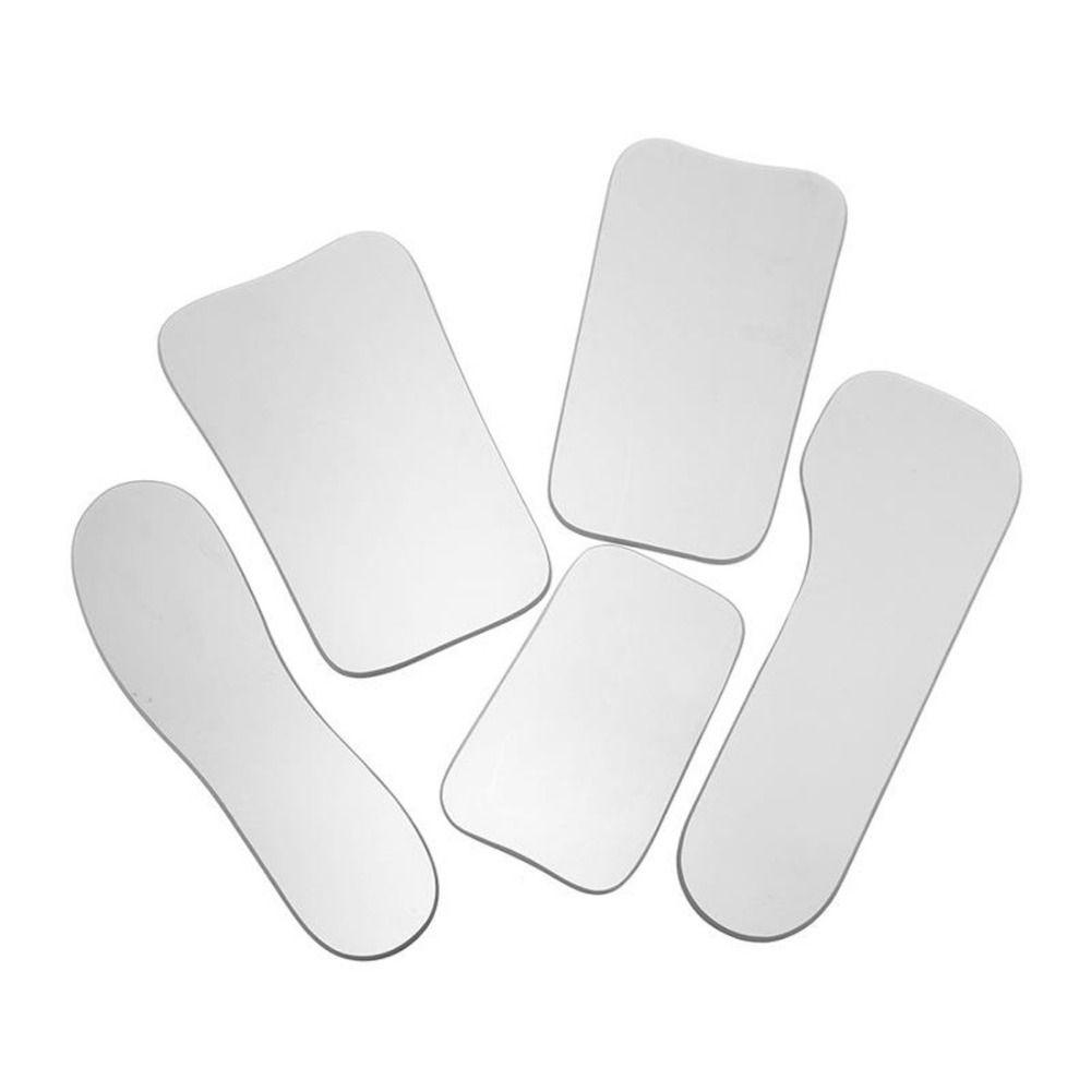 5Pcs/set Glass Intraoral Dental Reflector Double-Sided Mirror Intra Oral Reflector Dentistry