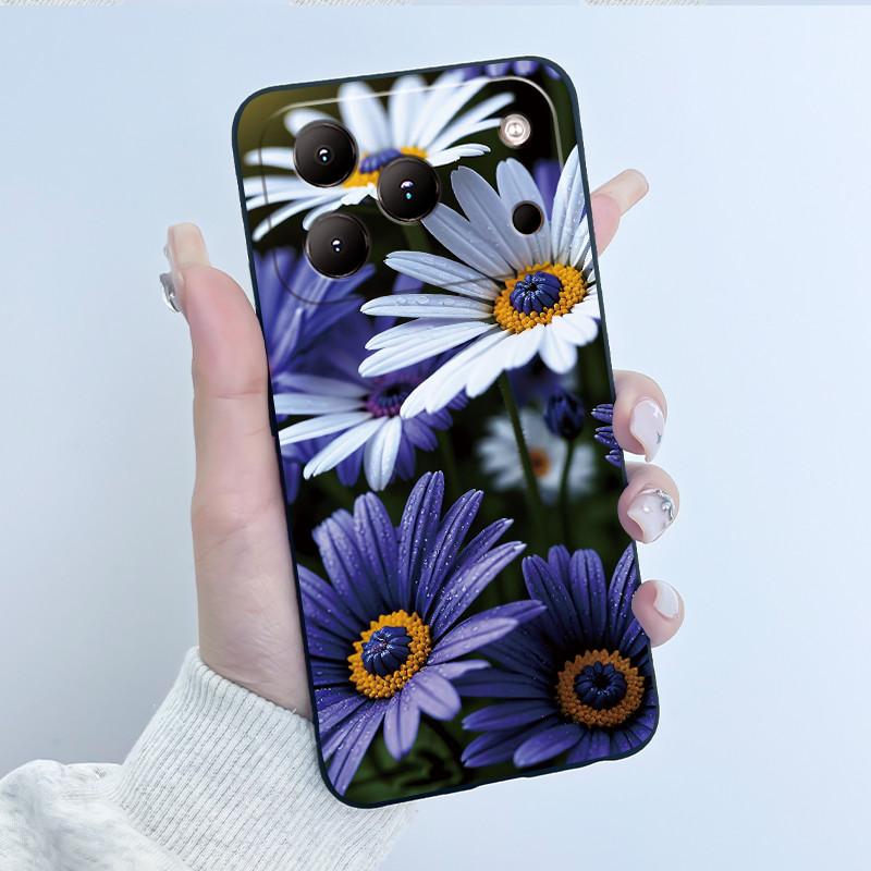 Casing For BlackView Wave 7C Phone Case Aesthetic Luxury Cute Cool Boys Girls Pattern Black Soft TPU Protective Shell Cover