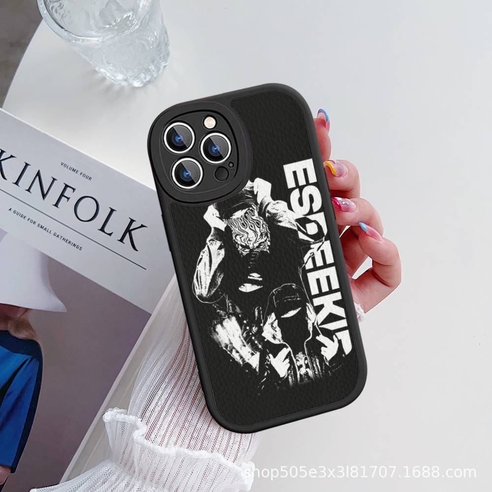 Singer E-EsDeeKid For IPhone 16 15 14 13 12 11 Pro Max Plus Leather Phone Cover