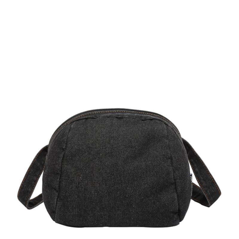 Denim Shell Bag Women Commuter Large Capacity Shoulder Bag чёрный 1398₽