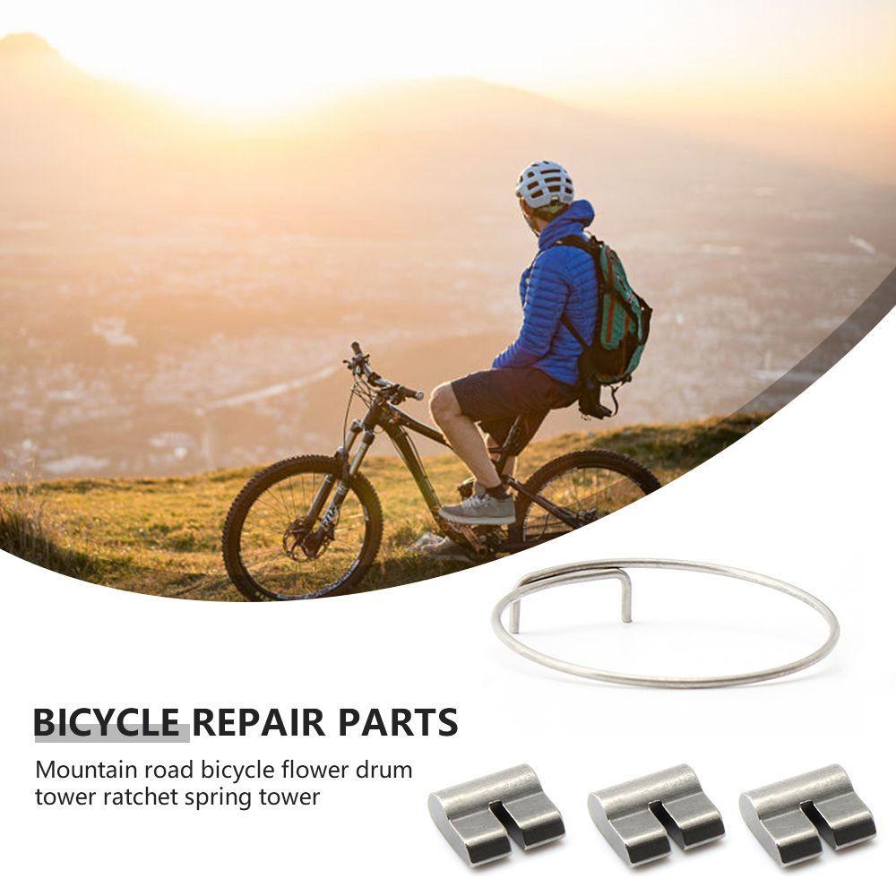 Tools 3pcs Stainless Steel MTB 26mm Ratchet Pawl Bike Hub Ratchet Tower Base Spring Cassette Driver