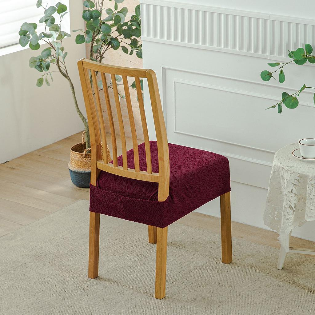 Waterproof Thickened Jacquard With Cover, Seat Cushion Cover, Elastic Chair Cover, Anti-Fouling Household Dining Table Stool Cover