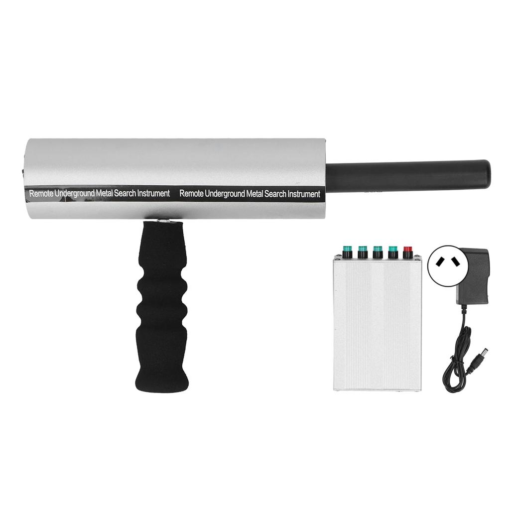 Metal Detector Aluminum Silver 14m Depth 800m Range Handheld Rechargeable Detector for Gold Silver Hunting 100‑240V