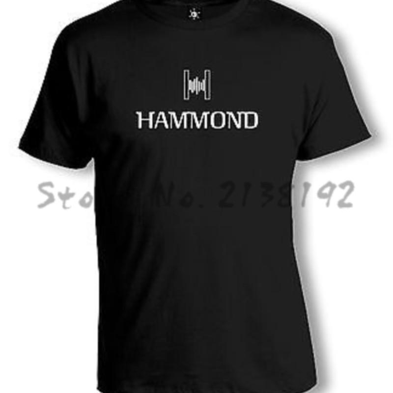 

Hammond Logo TShirt Orgel Leslie Keyboard Analog Synthesizer mens top tees S