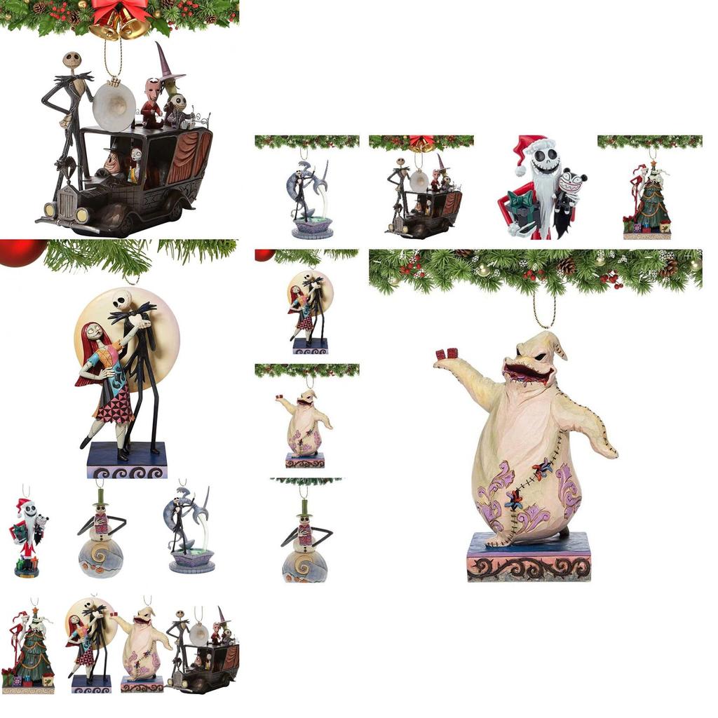 Einzigartiger Weihnachtsanhänger mit Jack und Sally aus The Nightmare Before Christmas