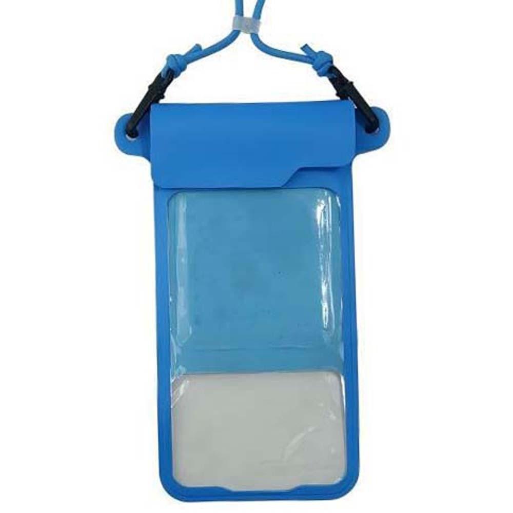 

Lightweight Waterproof Phone Pouch Sealed PVC Storage Pack Shoulder Pouch Crossbody Dry Bag Summer небесно-голубой