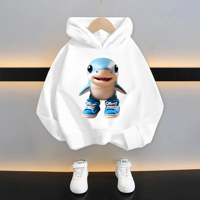 Italiensk hjärnförruttnelse Barn Huvtröja Rolig Tecknad Grafik Tunn Sweatshirt Tung Tungtung Sahur Vardagskläder Långärmad Topp Pojkkläder