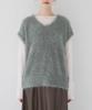 ROPE PICNIC Short Feather Knit Vest GDM55050 Chairosub Women's (Size 22)