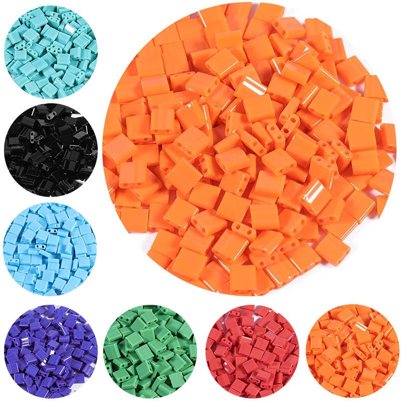 20er-Pack quadratische Kristallglasperlen für DIY-Schmuck