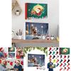 Adorable Christmas Gnome Countdown Advent Calendar Blind Box Toy Set For