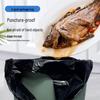 Large Black Heavy-Duty Kitchen Garbage Bags, Handheld Roll for Home and Office.