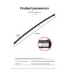 New Car Carbon Fiber Tail Light Modified Trunk Tail Light, Turn Signal Brake Light, Universal LED Iridescent Flow Light