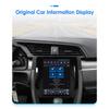 Ossuret Android Car Radio for Honda Civic 2015-2020 Multimedia Stereo 9.7inch Vertical Screen Carplay Android Auto Intelligent Screen GPS Stereo RDS
