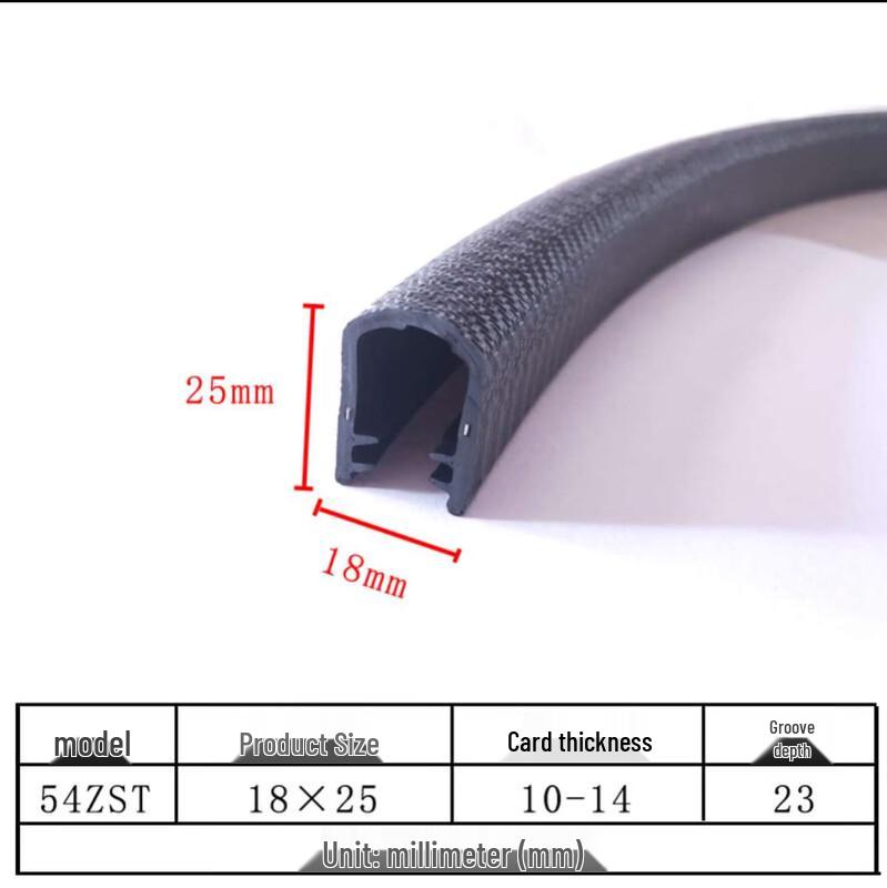 Alliances U-Shape Rubber Edge Trim Seal Strip