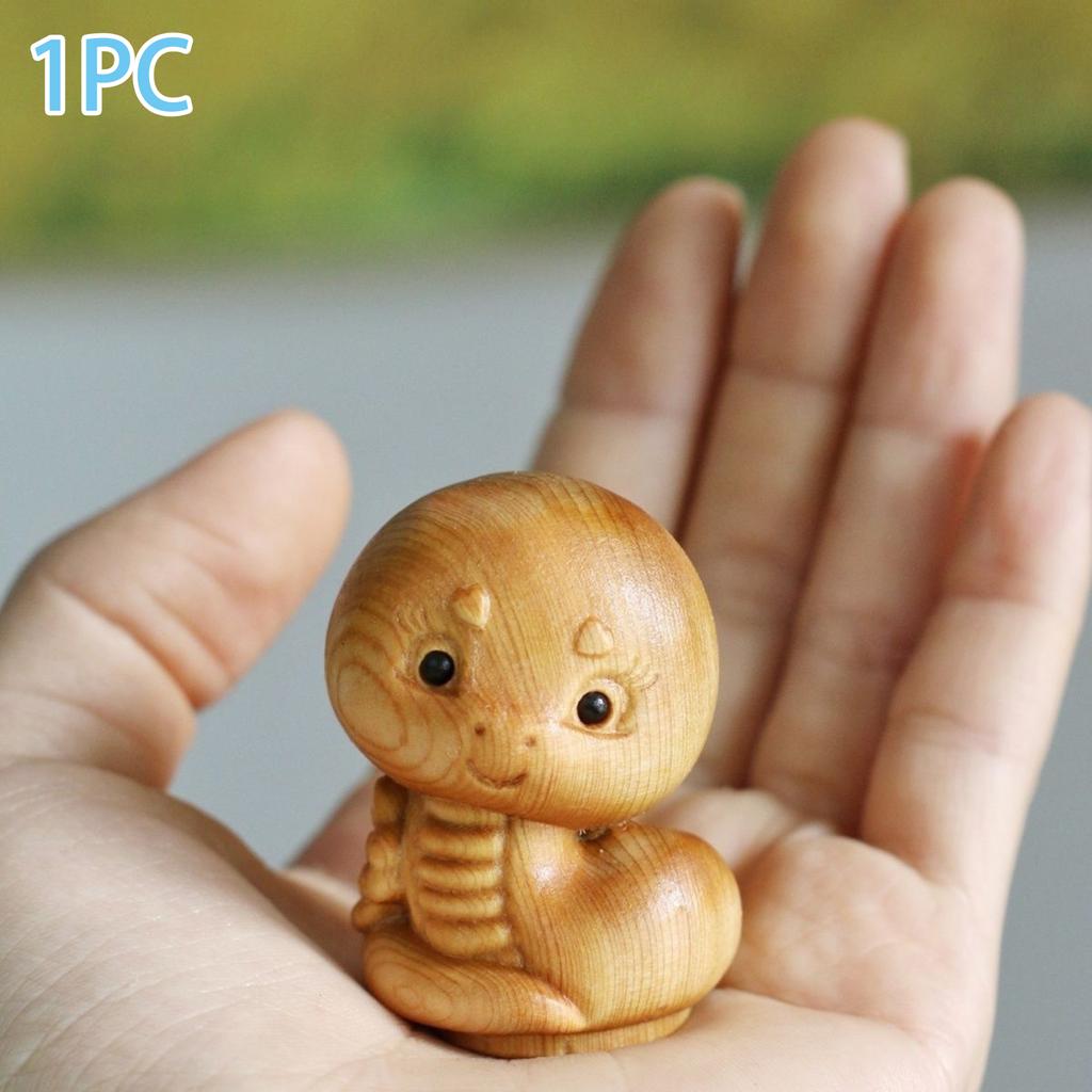 Crystal Mini Twelve Zodiac Ornaments Cute Little Animal Model Mouse Ox Tiger Rabbit Dragon Snake Desktop Decor Home Decor Gifts