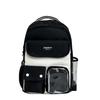 High school students large-capacity backpack new fresh and sweet two-dimensional color contrast bar
