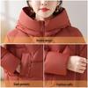 XueZhongFei Women's Hooded Winter Down Jacket