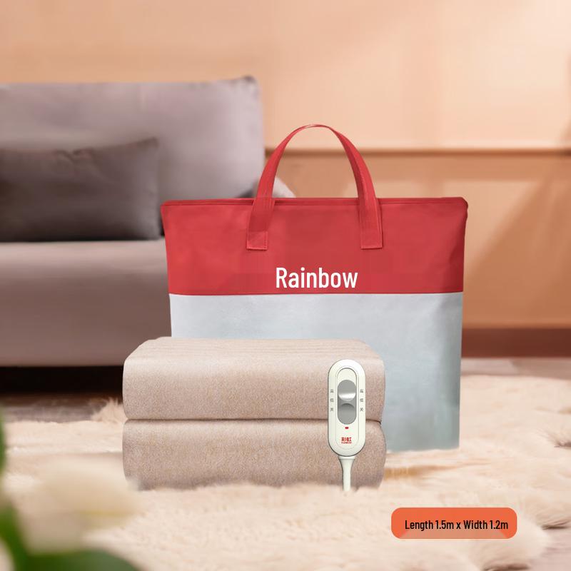 

Rainbow Temperature Adjustable Double Electric Blanket
