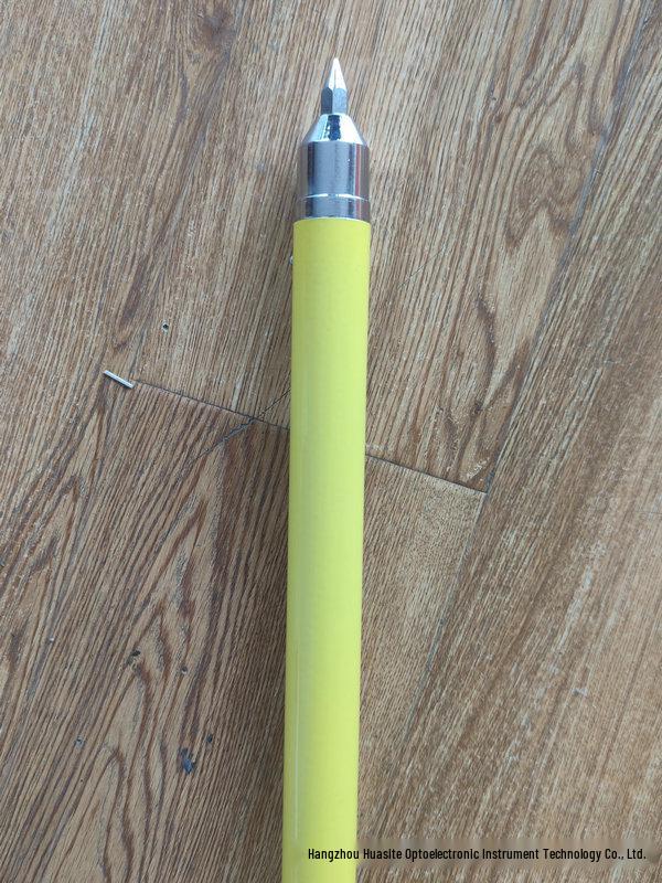 Safety Insulated Total Station Prism Pole with Single Holder - 2m/3m/5m Lengths