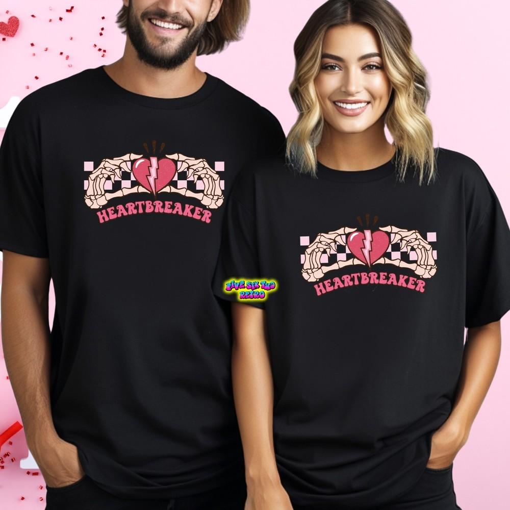 

HeartBreaker Valentine039s Day Unisex TShirt S3XL Unisex T-Shirt XXXXL