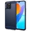 For Honor X6 4G Case Flexible TPU Phone Cover Carbon Fiber Texture Phone Shell