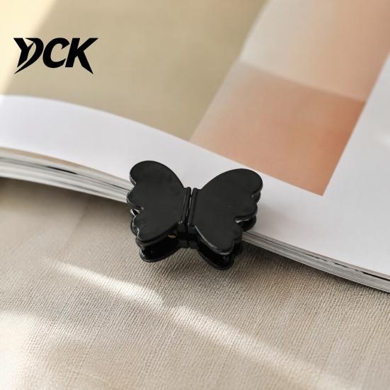 Hair Clips for Women Magnetic Girls, Butterfly Shape Strong Hold Non Slip Claw Clips, Seamless 2-in-1 Clip Thick or Thin Non-slip Accessories