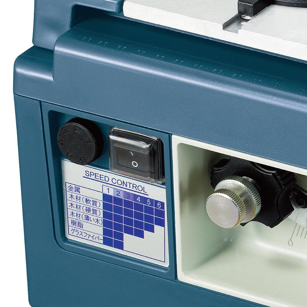 HOZAN Benchtop Circular Saw for Cutting Circuit and More Adjustable Blade Angle for Diagonal Cutting K-210 Metal, Plastic, Wood, Boards, -