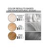 Creme para cabelos grisalhos, cor natural, sem danos aos cabelos, fácil de colorir, fácil de limpar, agente para cabelos úmidos