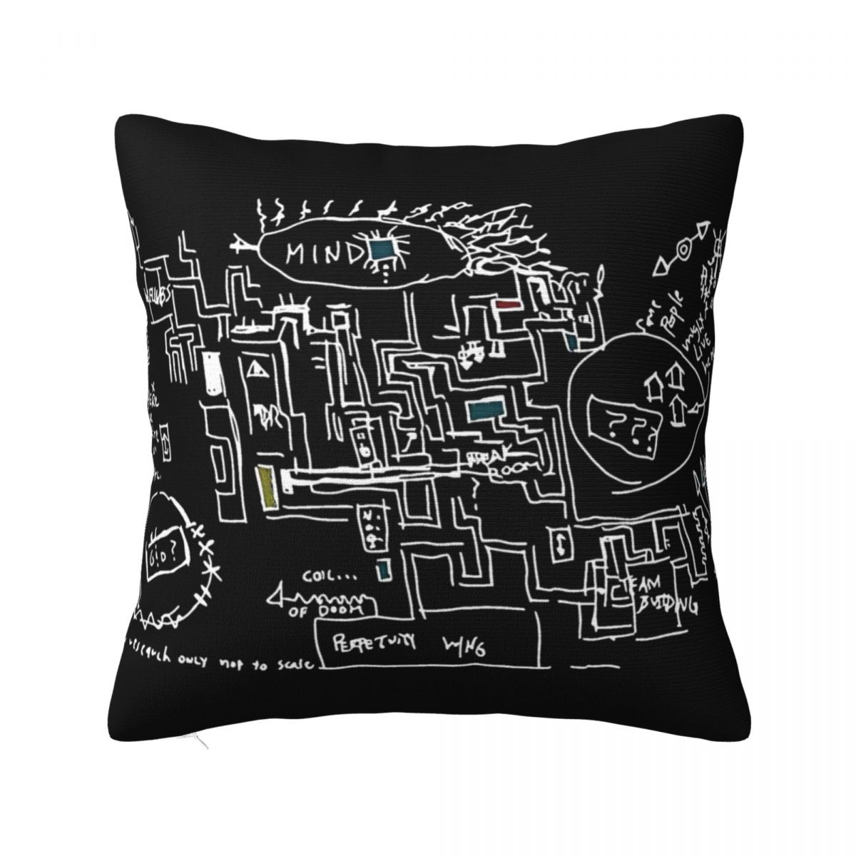 Scary Numbers Severance Pillow Case Cushion Cover Funny Decor Pillowcase for Living Room 18x18 30x30cm