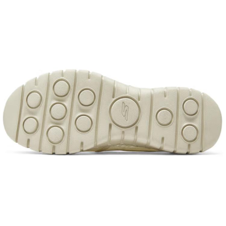 Skechers Go Walk Smart 2 Comfortable Versatile Daily Simple Breathable Lightweight Low-Top Casual Shoes Women sneakers Beige 124732-NAT