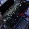 SKZ Poster Mouse Pad, Large Gaming Desk Mat, Non-slip XXL Mousepad for Laptop & Tablet, Mini PC Playmat with Stitched Edges