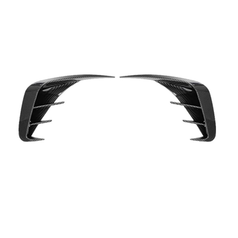 Exterior Car Styling Rear Bumper Cover Decorative Sticker For BMW 3 Series G20 2020 2021 2PCS ABS Modification Accessories