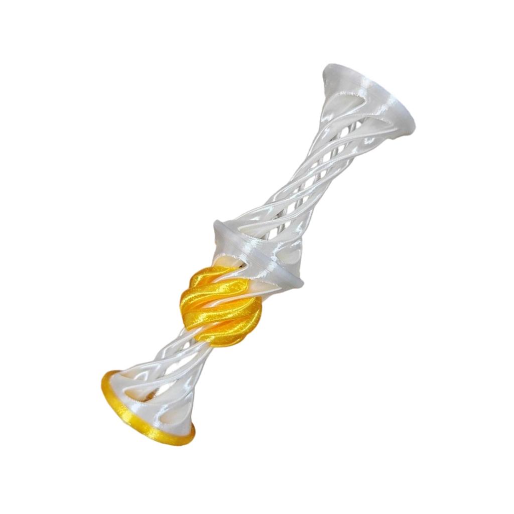 Elastisches Knallendes Durchsteck-Pyramiden-Spiralspielzeug zum Stressabbau und zur Konzentration Büro Klassenzimmer Belohnungen Geschenke