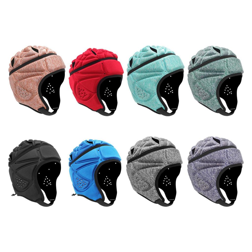 Rugby Helmet Goalkeeper Hat Soft Rugby Headguard for Soccer Pitcher Playing