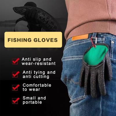 Coated Grip Gloves Anti-Slip Puncture-Proof Cut Resistant Gloves for Men and Women Kayaking Paddling