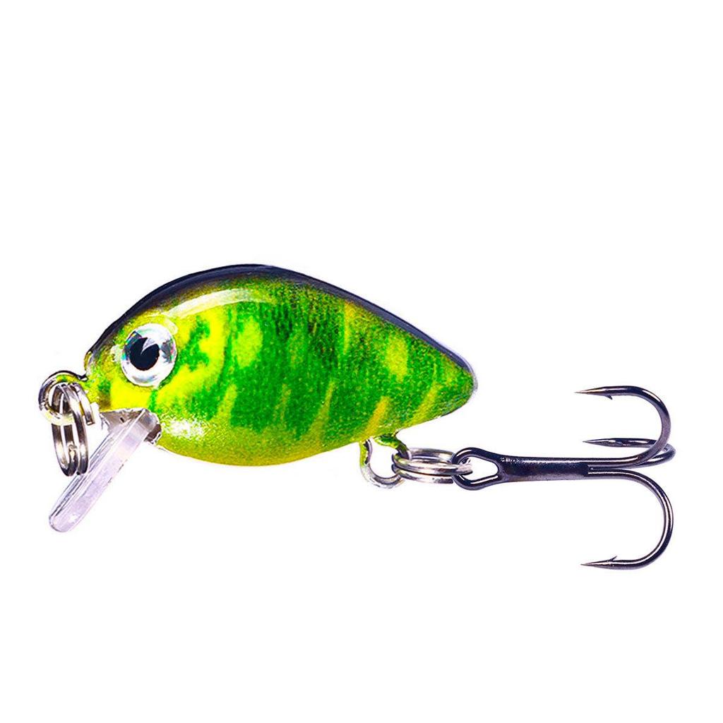 Mini Bionischer Wackelnder Fetter Fisch Köder 1.5g 2.5cm Box