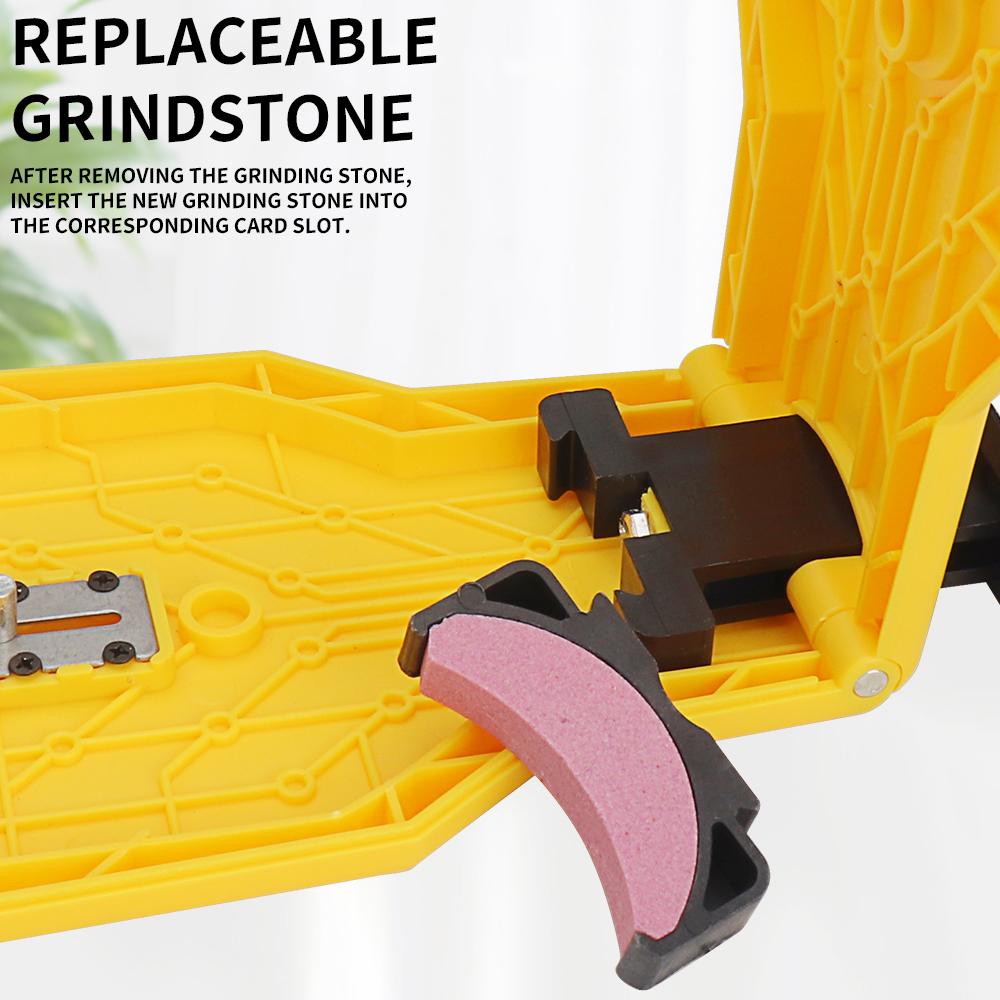 Quick Chainsaw Teeth Sharpener Handheld Chainsaw Maintenance Tool Fast Grinding Chainsaw Chain Sharpener Tool
