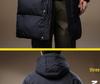 Men's Premium Thermal Insulated Down Jacket - 90% Duck Down, Mid-Length, Thickened Winter Coat