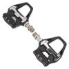 1 Pair Bicycle Self Locking Pedals Mountain Bike Lock Pedal Nylon Cycling Pedal with Cleat Accessory Compatible for SPD