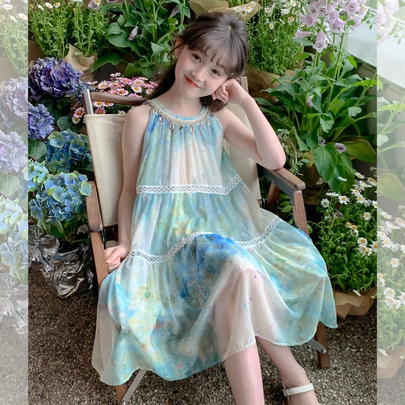 Girls Bohemian Floral Sundress 120