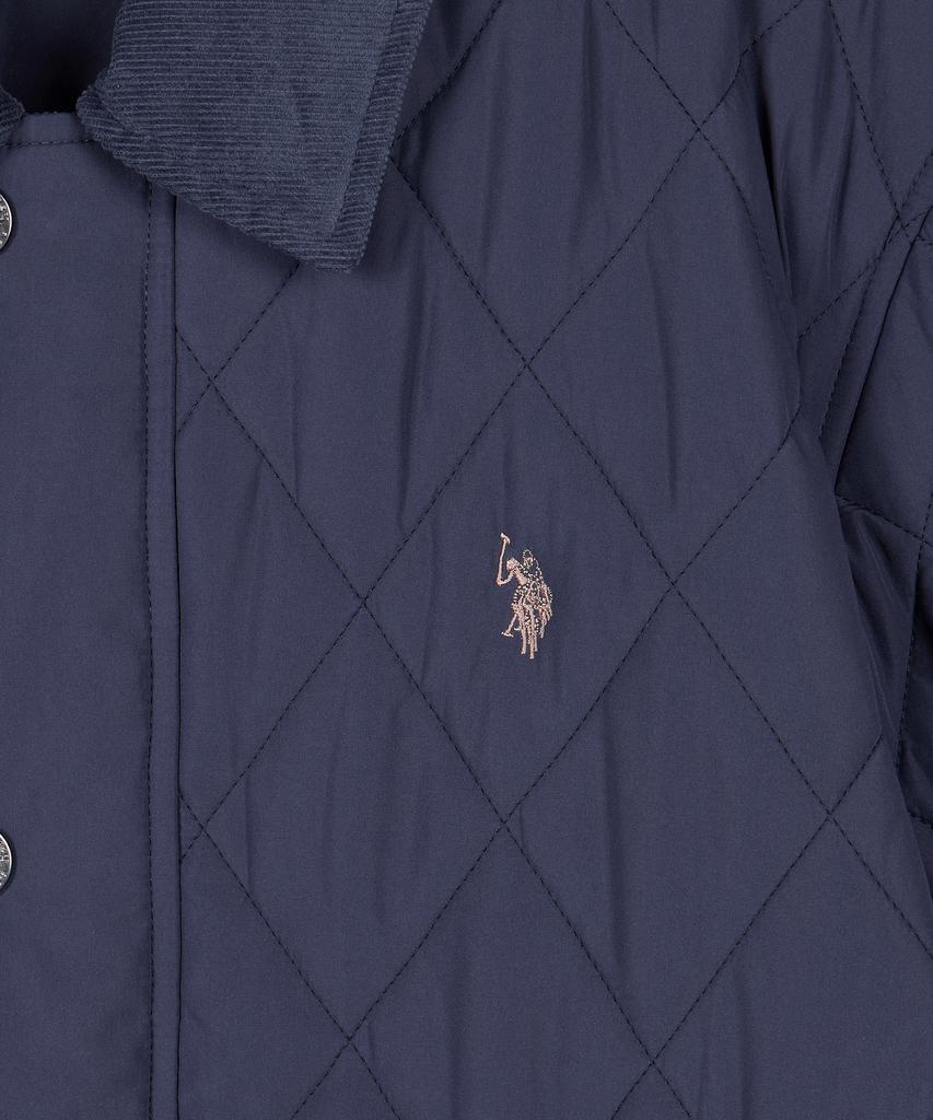 Uspoloassn Quilted Padded Jumper_Navy