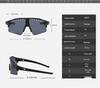 Unisex Dazzling Color UV Protection Cycling Sunglasses