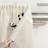 1Pc INS Cute Plush Doll Deco Windbreak Curtain for Air Conditioner Summer Cover Prevent Direct Blowing Cloth Bedroom Decoration